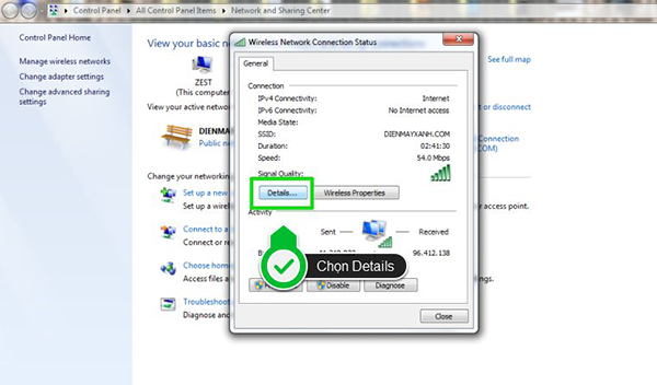 Hướng dẫn các bước cài đặt IP và DNS mạng smart tivi Samsung