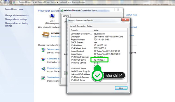 Hướng dẫn các bước cài đặt IP và DNS mạng smart tivi Samsung