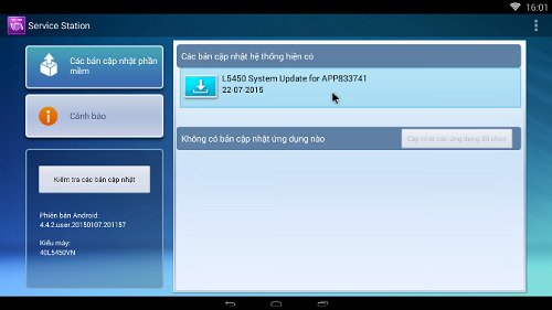 Cách cập nhật phần mềm cho tivi Toshiba: