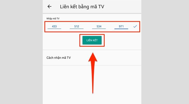 Và chọn "LIÊN KẾT" để 2 thiết bị bắt đầu ghép đôi là được nhé.