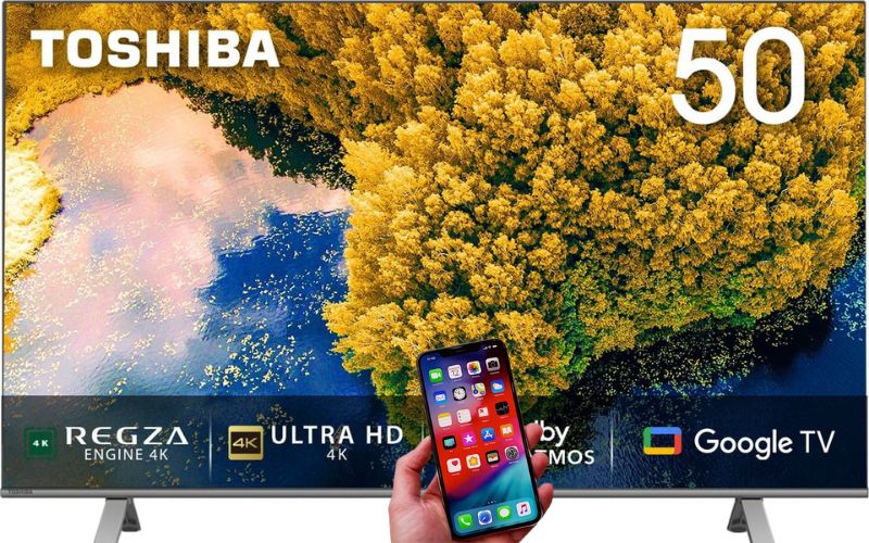Dùng Analog kết nối tivi Toshiba với iphone