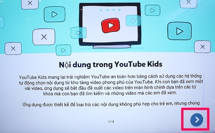 Bạn cần phải thiết lập lần đầu tiên cho ứng dụng.