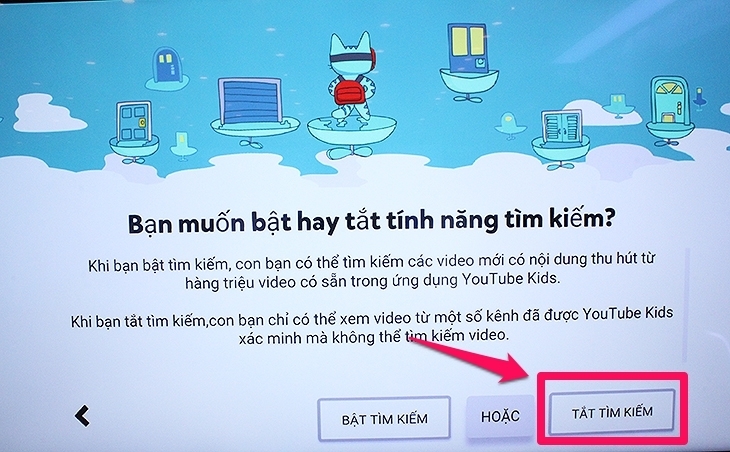 Cách sử dụng ứng dụng Youtube Kids trên tivi Sony