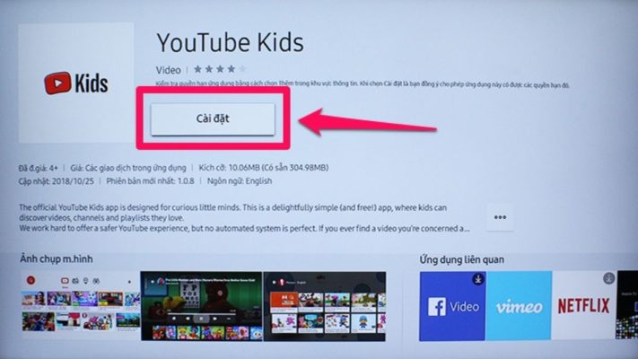 Hướng dẫn cách sử dụng Youtube Kids trên tivi Sony đơn giản