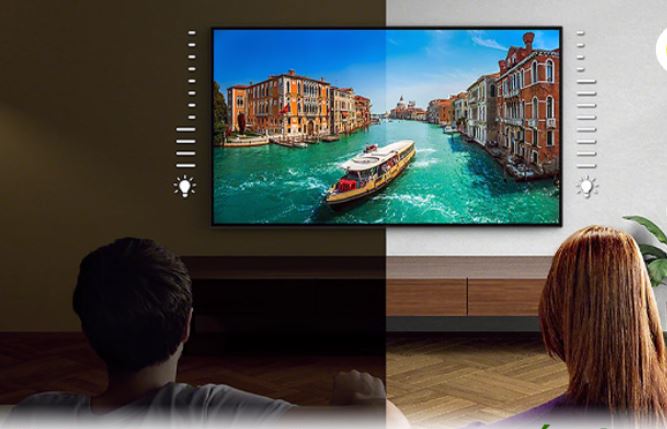 Tính năng tự động cảm biến ánh sáng thông minh trên tivi Sony 
