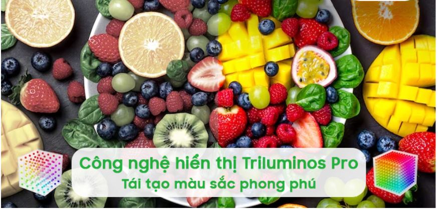 Công nghệ hiển thị TRILUMINOS™ trên tivi Sony