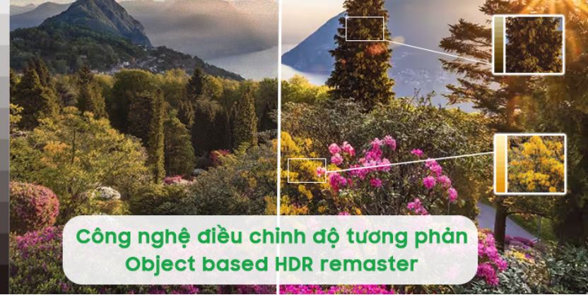 Công nghệ điều chỉnh độ tương phản Object based HDR remaster