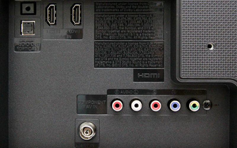 Các cổng kết nối trên tivi