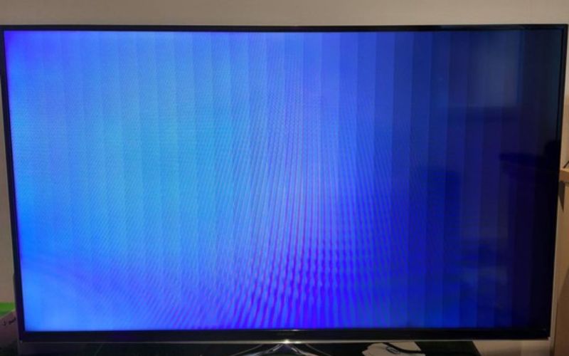 Dấu hiệu cho thấy tivi Toshiba bị màn hình xanh
