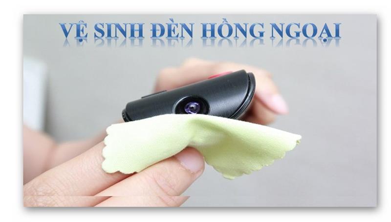 Vệ sinh bộ phận cảm biến