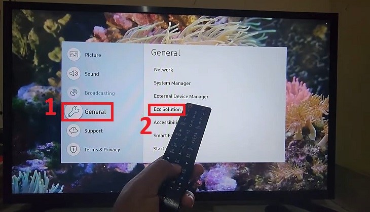 Điều chỉnh độ sáng bằng cài đặt Brightness