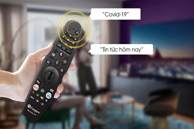 Tại sao tivi Casper không nhận giọng nói?