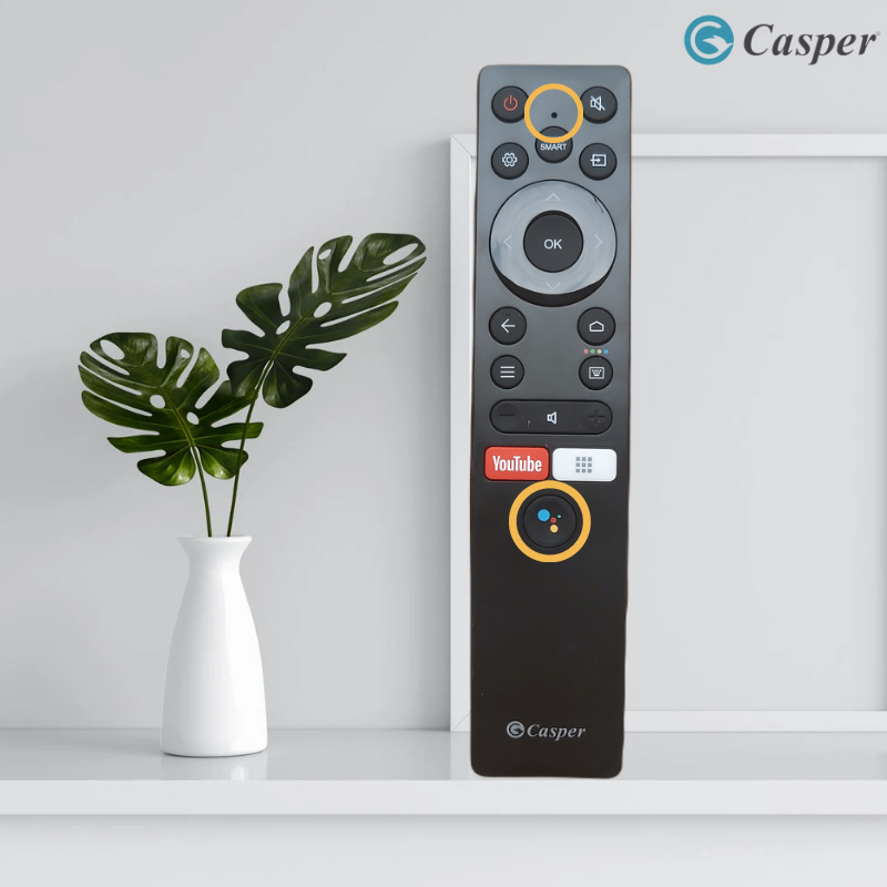 Khắc phục sự cố kết nối giữa tivi Casper và remote