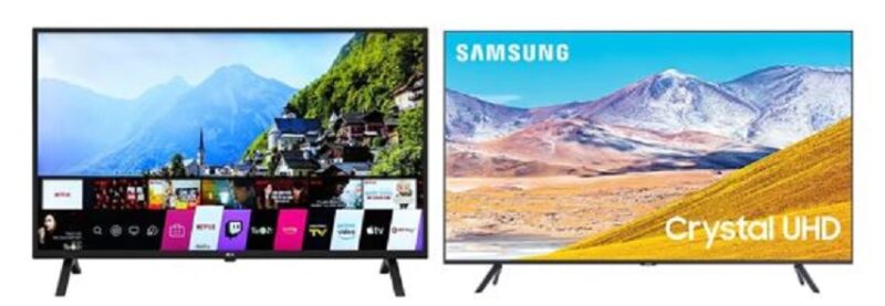 So sánh màn hình tivi Samsung và LG