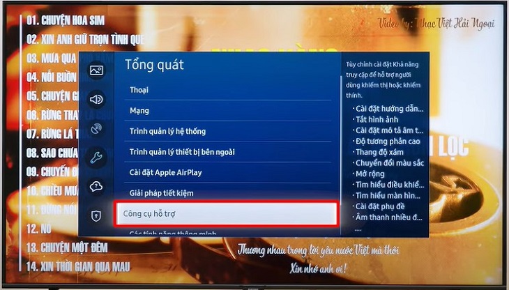 bạn chọn Công cụ hỗ trợ.