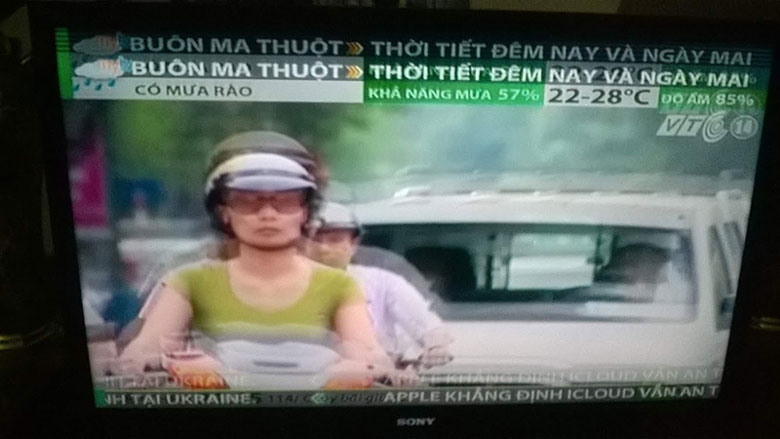 Tivi Sony lỗi màn hình bị ảnh méo