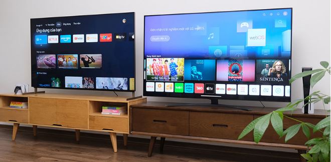 So sánh màn hình tivi Xiaomi và LG