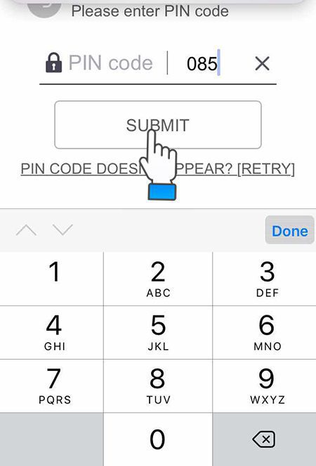 Bước 4: Nhập mật khẩu