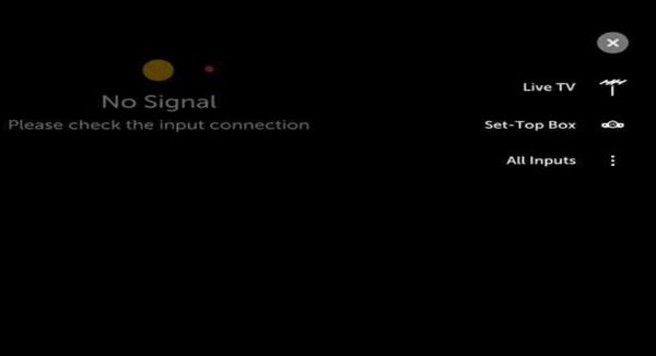 Nguyên nhân tivi Sharp không có tín hiệu