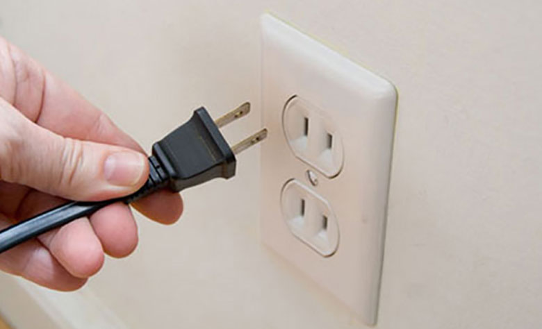 Kiểm tra lại nguồn điện kết nối tivi