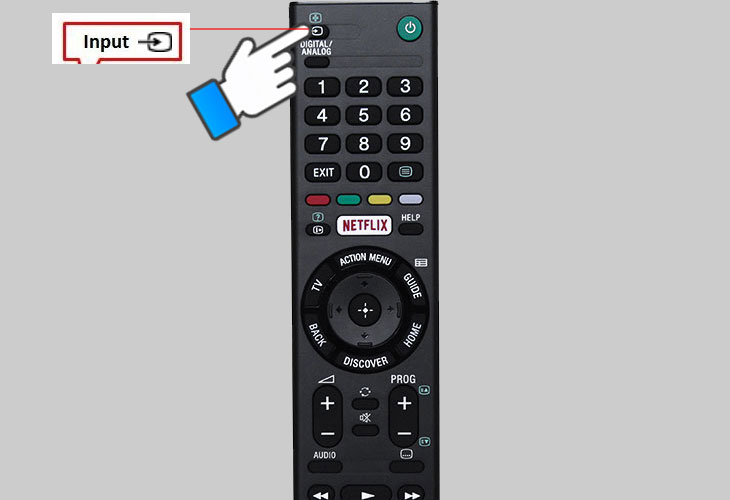 Chưa chọn đúng đầu vào (Input) trên TV