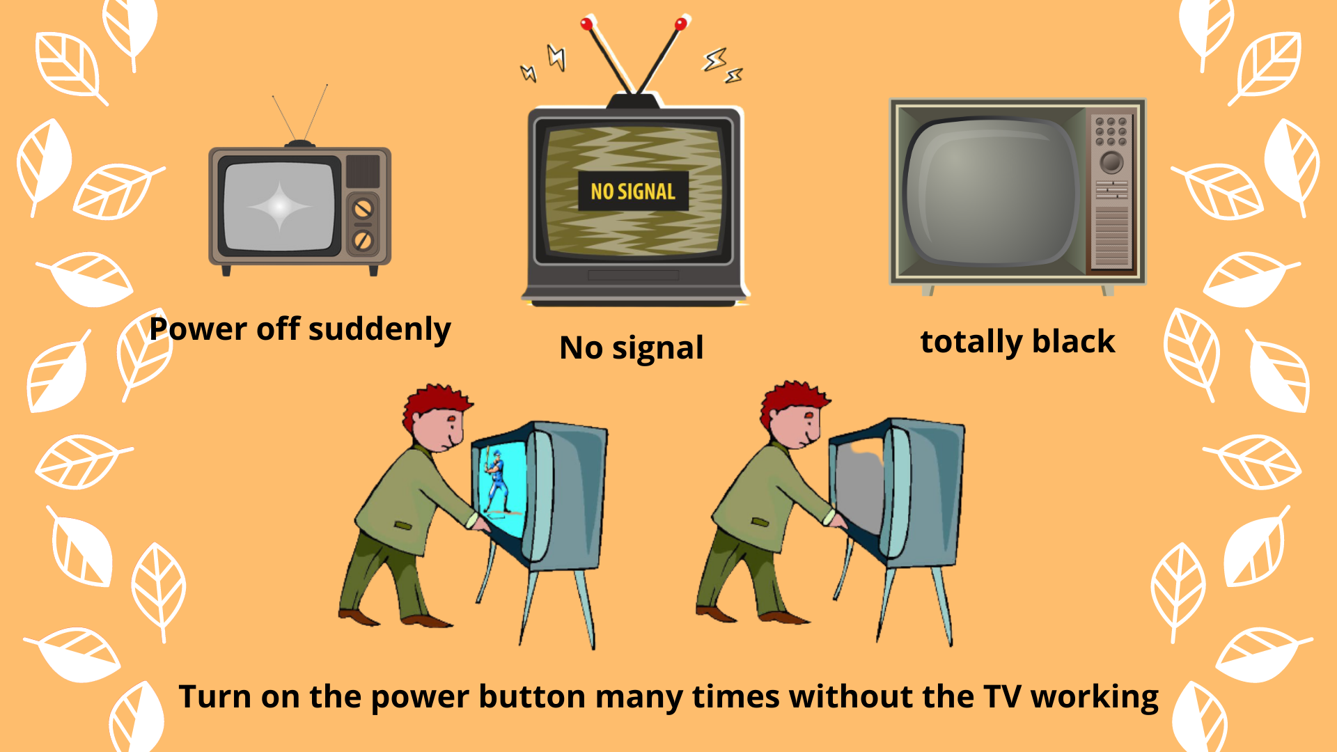 Tivi Sharp mất nguồn gây khó chịu