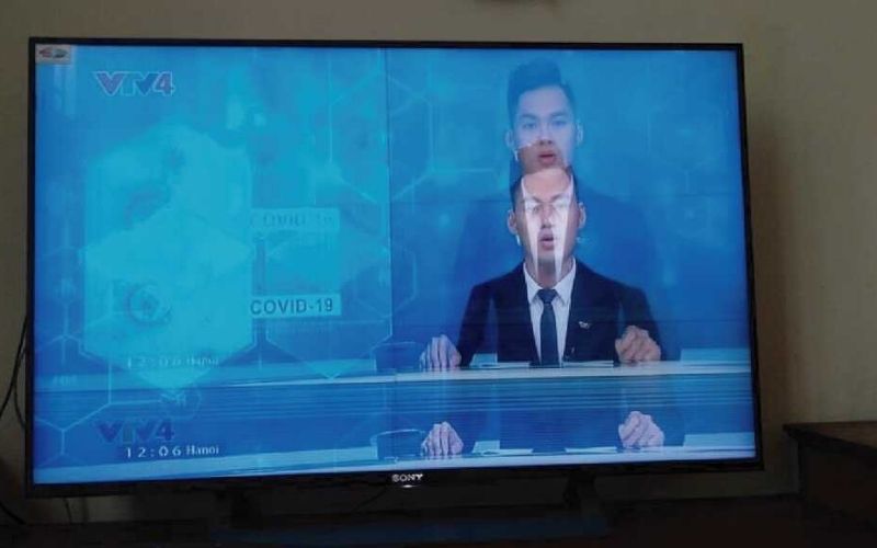 Vì sao Tivi Sony bị giật màn hình?