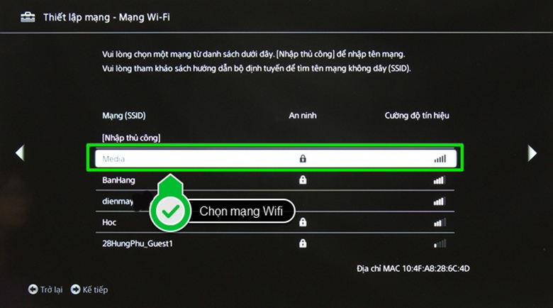 Hướng dẫn kết nối Wifi cho tivi Sony 48W800C nhanh chóng