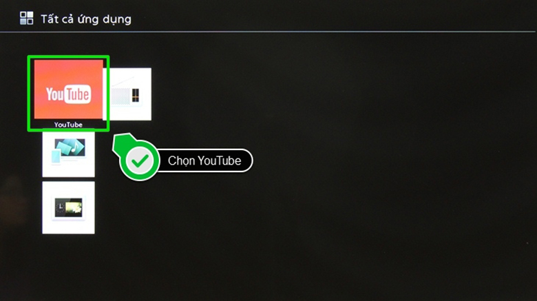 Mở 1 ứng dụng bất kỳ