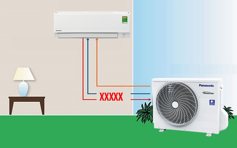 Máy lạnh Panasonic báo lỗi H11 lỗi do đường truyền từ cục nóng sang cục lạnh