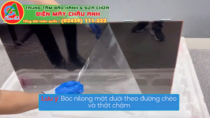 Lắp màn hình mới