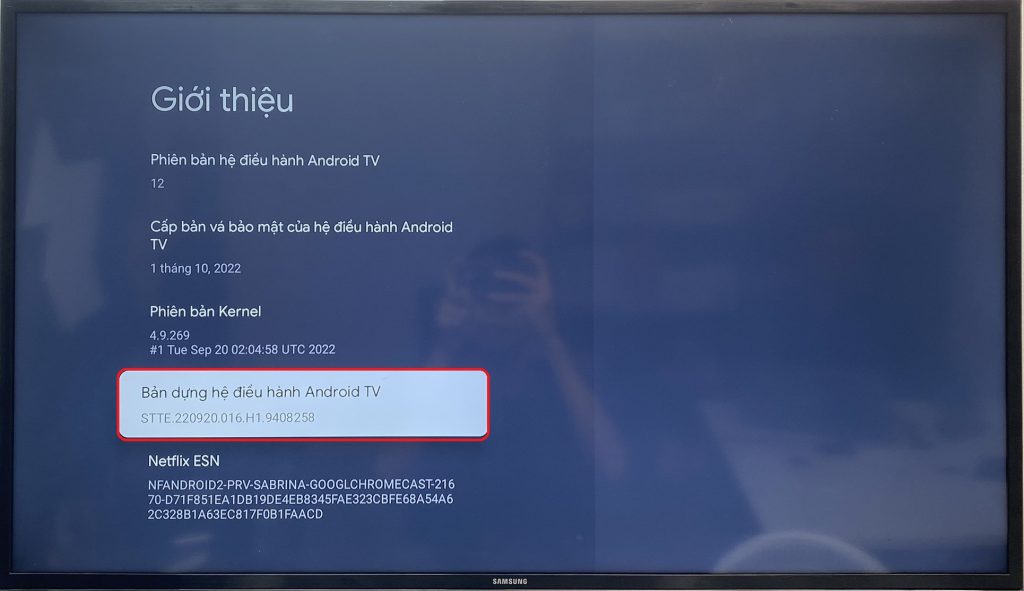 Kích hoạt tùy chọn nhà phát triển trên tivi Xiaomi