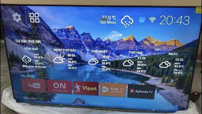Cập nhật phần mềm tivi Xiaomi đơn giản