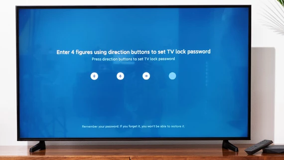 Cách cài đặt mật khẩu cho Android tivi Xiaomi