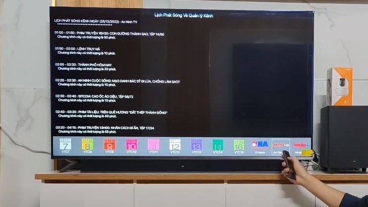 Hướng dẫn dò kênh tivi Xiaomi 43 inch đơn giản