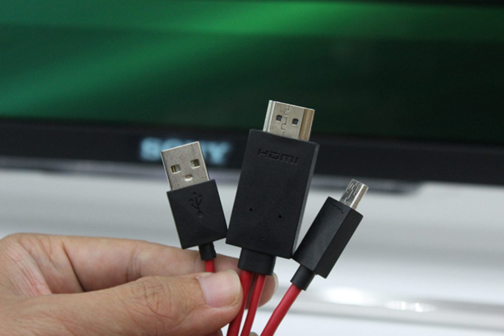 Cách kết nối điện thoại với tivi Asanzo bằng MHL - Hình 1