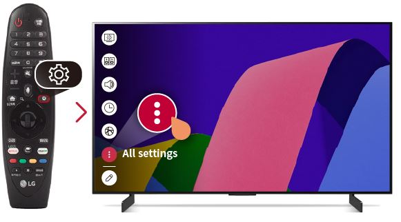 Cách kích hoạt chế độ chăm sóc mắt trên tivi LG WebOS 2020 trở xuống: