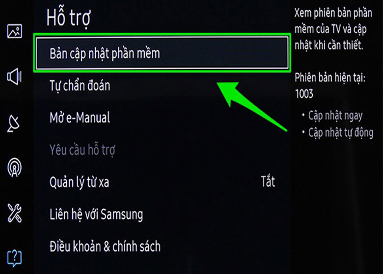 lỗi youtube trên tivi sharp