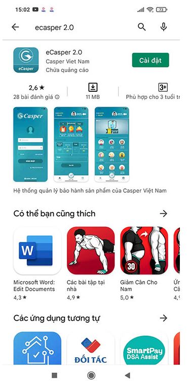Cách kiểm tra bảo hành tivi Casper