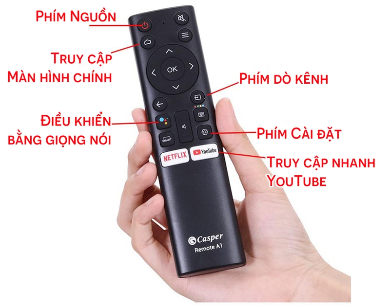 Cách tải VTV Go trên tivi Casper
