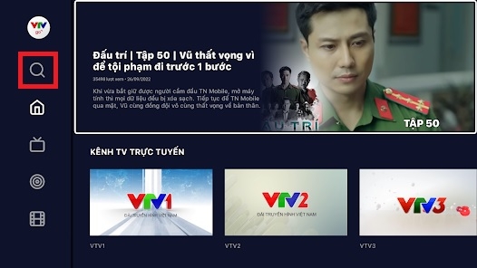 Cách tải VTV Go trên tivi Casper