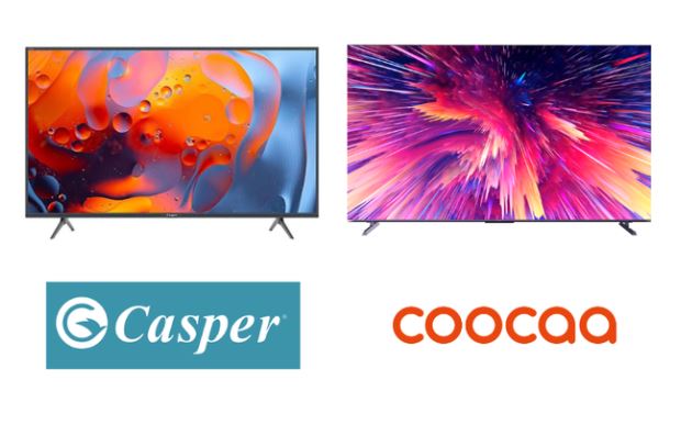 So sánh tivi Casper và Coocaa