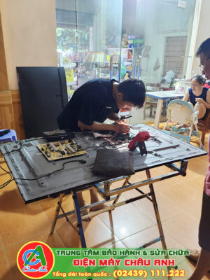 thay đèn LED tivi CASPER