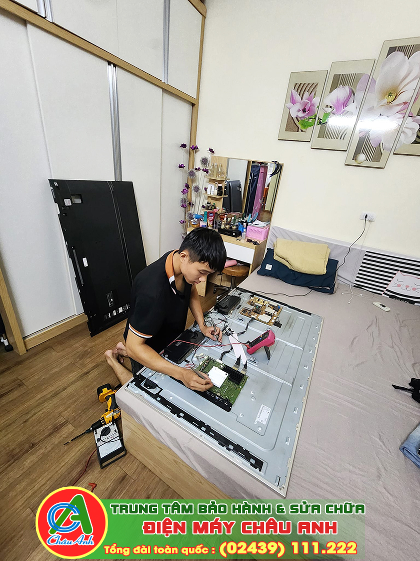 Thay đèn LED tivi Panasonic