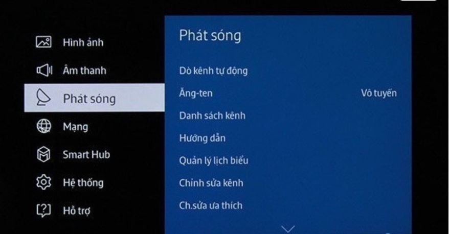 Lỗi tivi Samsung LED có nguồn nhưng không lên hình