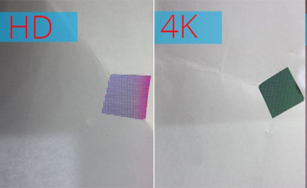 kiểm tra màn hình tivi 4K