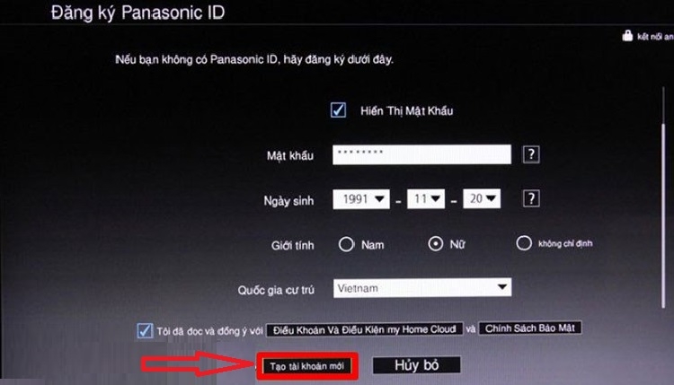 Tải ứng dụng trên Smart tivi Panasonic