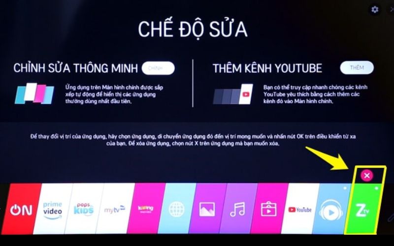 Ứng dụng FPT Play trên tivi LG bị lỗi