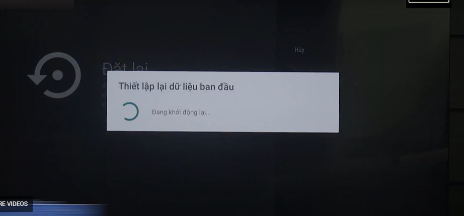 Cách chuyển tivi Android Panasonic về chế độ xuất xưởng