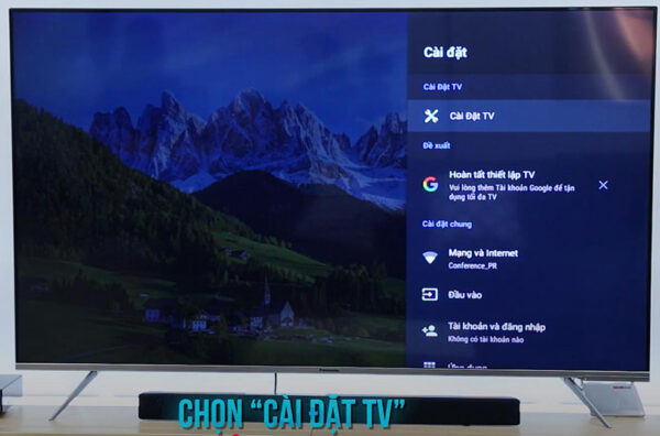 Kết nối Antena với tivi Panasonic